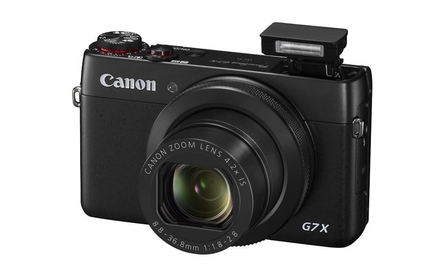 Canon PowerShot G7X czarny - Aparaty kompaktowe - Sklep